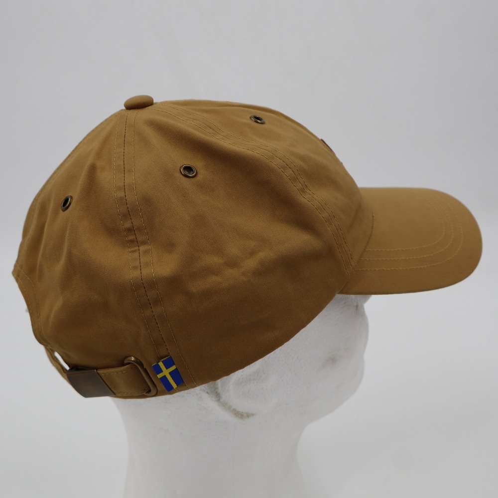 Fjallraven Helags Cap Mens L/XL Ochre Brown G-1000 Adjustable Hat - Picture 3 of 8